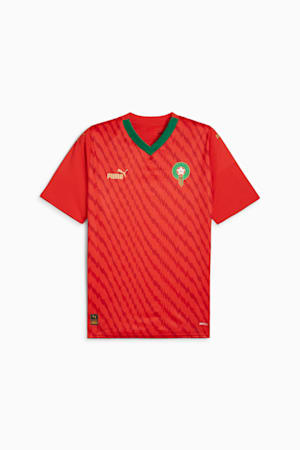 FRMF women's World Cup Men's Home Replica Jersey, PUMA Red-Power Green, extralarge-GBR
