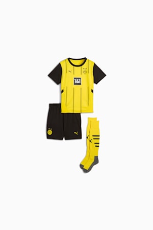 Borussia Dortmund 24/25 Home Minikit Kids, Faster Yellow-PUMA Black, extralarge-GBR