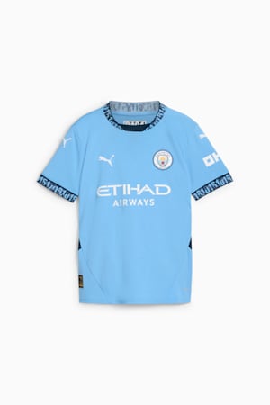 Manchester City 24/25 Home Jersey Youth, Team Light Blue-Marine Blue, extralarge-GBR