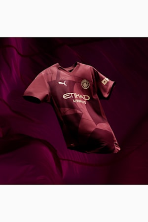 Manchester City 24/25 Authentic Third Jersey Men, Dark Jasper, extralarge-GBR