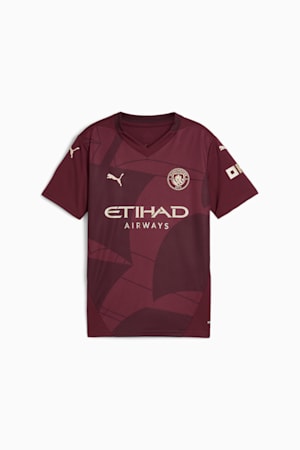 Manchester City 24/25 Third Jersey Youth, Dark Jasper, extralarge-GBR