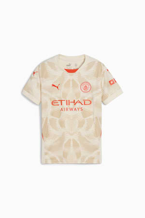 Manchester City 24/25 Goalkeeper Short Sleeve Jersey Youth, Alpine Snow-Putty, extralarge-GBR