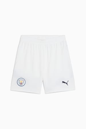 Manchester City 24/25 Shorts Youth, PUMA White-Marine Blue, extralarge-GBR