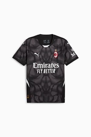 AC Milan 24/25 Goalkeeper Short Sleeve Jersey Men, PUMA Black-Dark Coal, extralarge-GBR