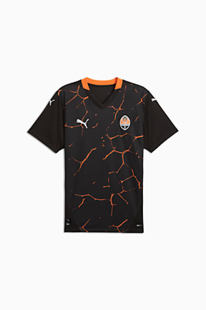 FC Shakhtar Donetsk 24/25 Away Jersey Men, PUMA Black-Rickie Orange, extralarge-GBR