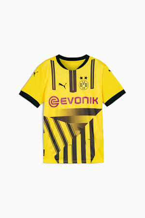 Borussia Dortmund 24/25 Cup Jersey Youth, Faster Yellow-PUMA Black, extralarge-GBR
