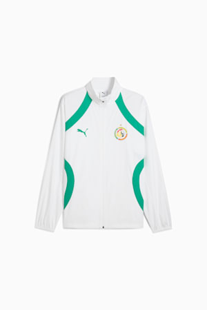 Senegal 2025 Pre-match Woven Jacket Men, PUMA White-Sport Green, extralarge-GBR