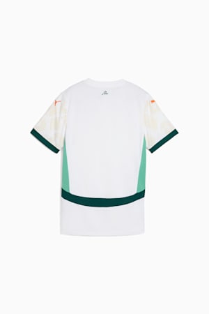 Côte d'Ivoire 2025 Away Jersey Women, PUMA White-Dark Myrtle, extralarge-GBR