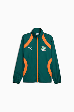 Ivory Coast 2025 Pre-match Woven Jacket Men, Dark Myrtle-Rickie Orange, extralarge-GBR