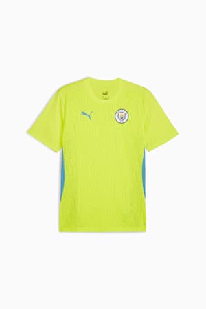 Manchester City Training Jersey Men, Yellow Glow-Magic Blue, extralarge-GBR