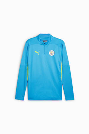 Manchester City Quarter-Zip Training Top Men, Magic Blue-Yellow Glow, extralarge-GBR