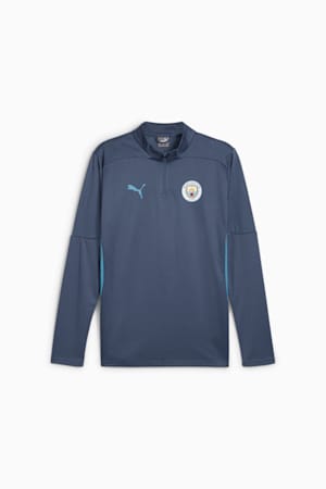 Manchester City Quarter-Zip Training Top Men, Inky Blue-Magic Blue, extralarge-GBR