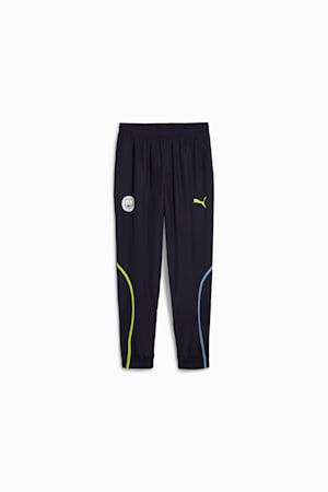 Manchester City Pre-match Woven Pants Men, New Navy-Yellow Glow, extralarge-GBR