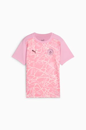 Manchester City Pre-match Short Sleeve Jersey Youth, Pink Icing-Whisp Of Pink, extralarge-GBR