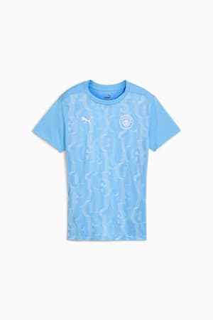 Manchester City Pre-match Short Sleeve Jersey Women, Team Light Blue-PUMA White, extralarge-GBR