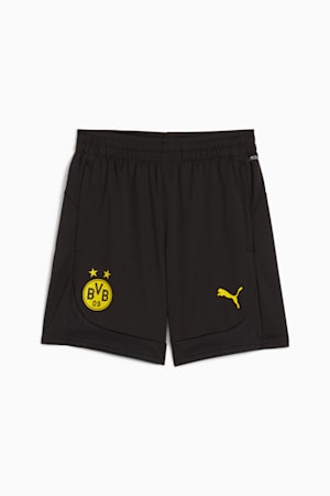 Borussia Dortmund Training Shorts Youth, PUMA Black-Faster Yellow, extralarge-GBR