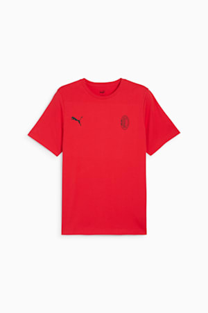 AC Milan ftblESSENTIALS T-Shirt Men, For All Time Red-PUMA Black, extralarge-GBR