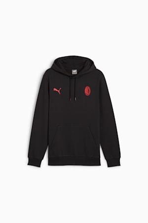 AC Milan ftblESSENTIALS Hoodie Men, PUMA Black-For All Time Red, extralarge-GBR