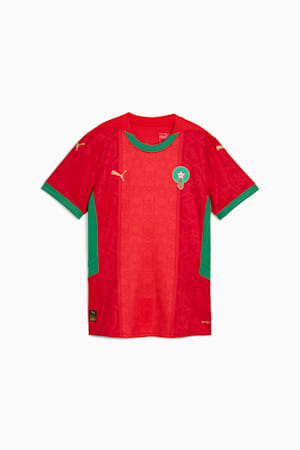 Morocco 2025 Home Jersey Women, PUMA Red-Archive Green, extralarge-GBR