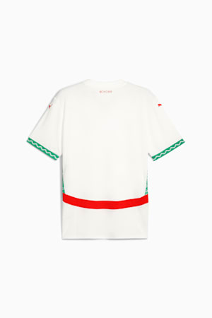 Morocco 2025 Away Jersey Men, PUMA White-Fast Green-PUMA Red, extralarge-GBR