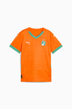 Ivory Coast 2025 Home Jersey Youth, Rickie Orange-Jade Frost, extralarge-GBR