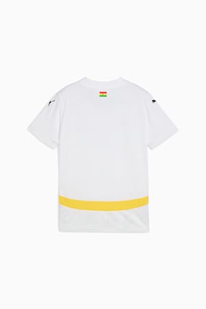 Ghana 2025 Home Jersey Youth, PUMA White-Pelé Yellow, extralarge-GBR