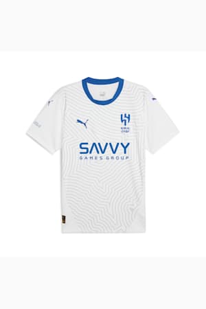 Al Hilal Saudi F.C. 24/25 Away Replica Jersey Men, PUMA White-Blue Intense, extralarge-GBR