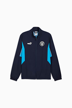 Manchester City ftblARCHIVE Jacket Men, PUMA Navy-Team Light Blue, extralarge-GBR