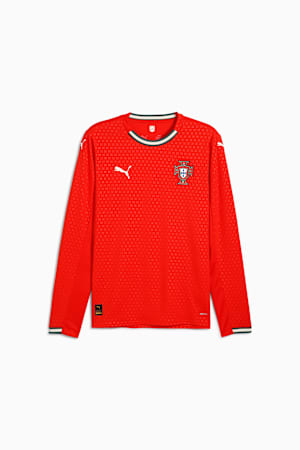 Portugal 2025 Long-Sleeved Home Jersey Men, Sport Red-Sugared Almond, extralarge-GBR