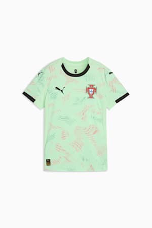 Portugal Women's Team 2025 Away Jersey Women, Fresh Mint-PUMA Black, extralarge-GBR