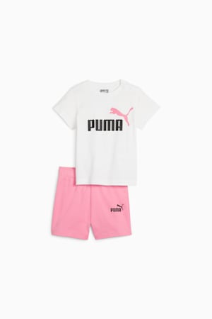 Minicats Tee and Shorts Set Toddler, Fast Pink, extralarge-GBR