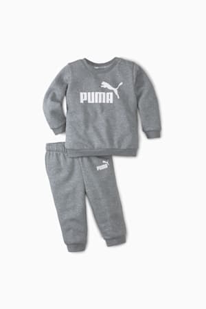 Essentials Minicats Crew Neck Jogger Suit Toddler, Medium Gray Heather, extralarge-GBR