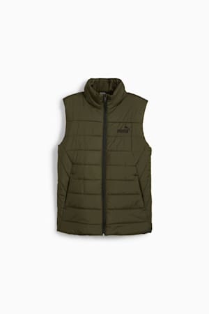 Essentials Padded Vest Men, Dark Olive, extralarge-GBR