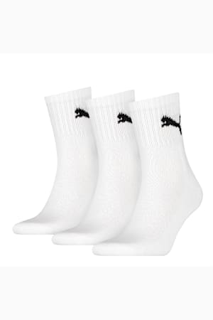 Short Crew Socks Unisex (3-Pack), white, extralarge-GBR