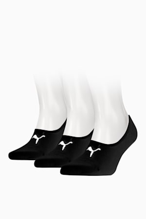 PUMA Unisex Footie 3 Pack, black, extralarge-GBR