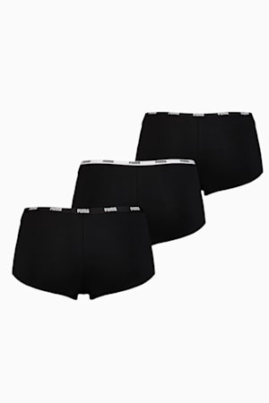 PUMA Mini Short Women's Underwear 3 Pack, black, extralarge-GBR