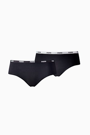 PUMA Women's Hipster 2 Pack, black, extralarge-GBR
