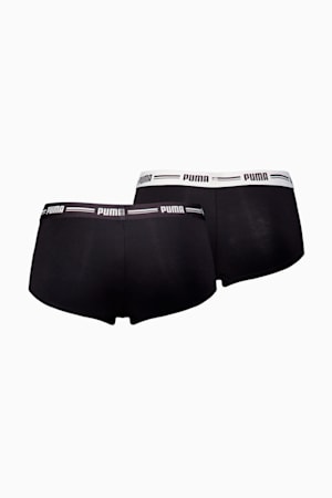PUMA Women's Mini Short 2 Pack, black, extralarge-GBR