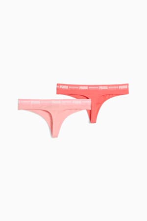 PUMA Women's String 2 Pack, coral combo, extralarge-GBR