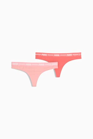 PUMA Women's String 2 Pack, coral combo, extralarge-GBR