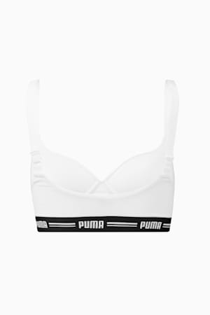 PUMA Women's Padded Top 1 Pack, white, extralarge-GBR