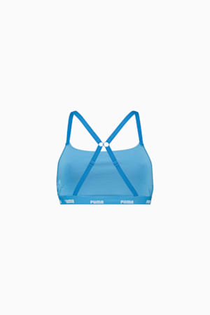 Women's Cross-Back Bralette, placid blue, extralarge-GBR