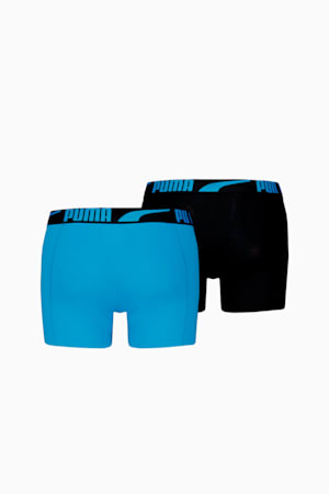 PUMA Men's Boxer Briefs 2 Pack, Electric Blue Lemonade, extralarge-GBR