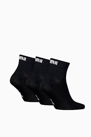 Quarter Socks 3 Pack Unisex, black, extralarge-GBR
