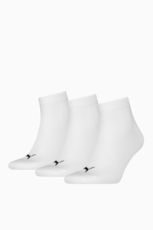 Quarter Socks 3 Pack Unisex, white, extralarge-GBR
