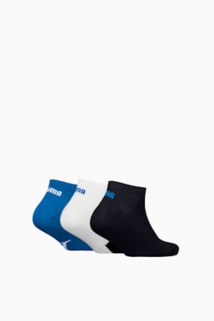 Sneaker Socks Youth (3-pack), navy / white / strong blue, extralarge-GBR