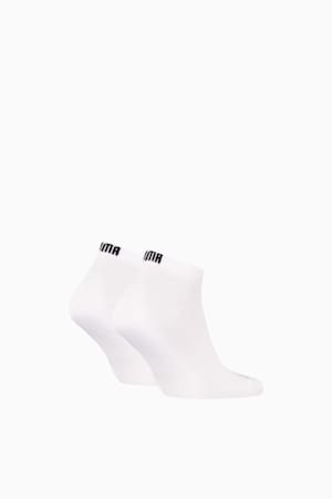 PUMA Unisex Sneaker Socks 2 pack, White, extralarge-GBR