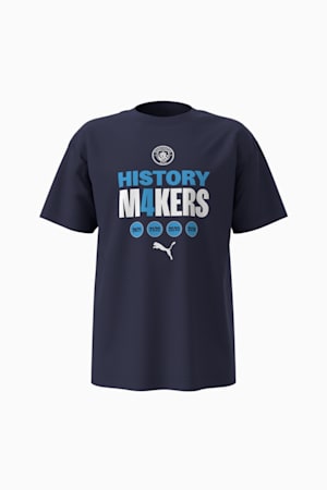 Manchester City Connect 4 Winners' Tee Youth, PUMA Navy, extralarge-GBR