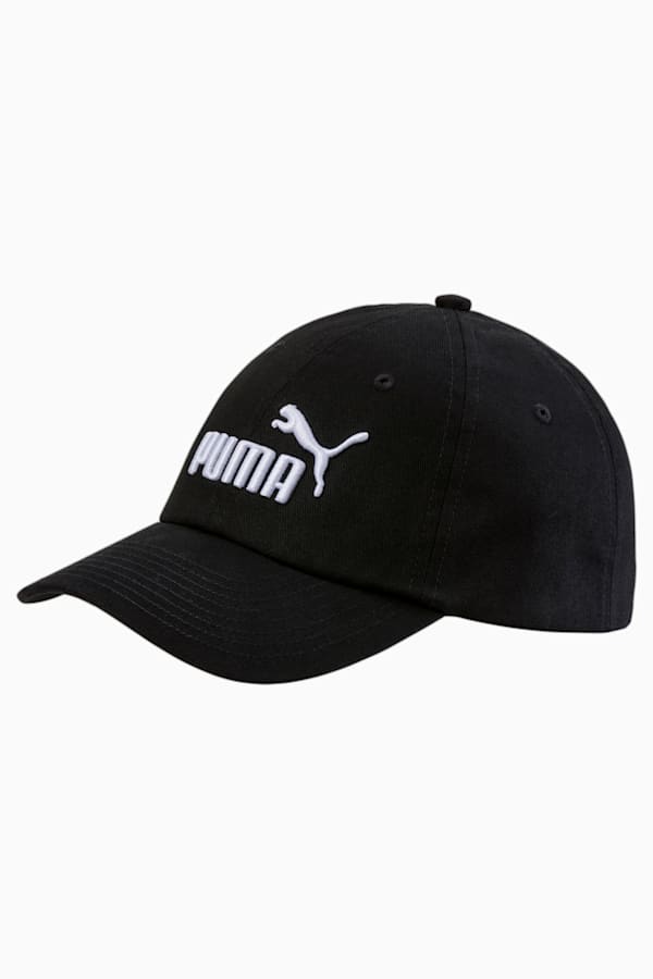 ESS Woven Cap Kids, Puma Black-No.1, extralarge