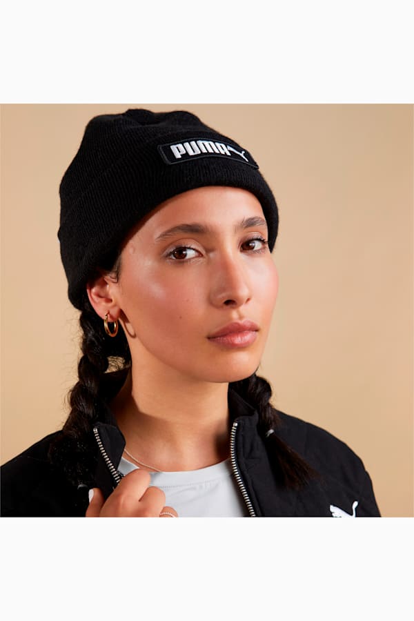 Classics Cuff Beanie, Puma Black, extralarge